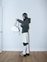 [ORDER MADE] FLUFFY 3-WAY BAG (WHITE)