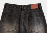 Salty 12514 Vintage Washed Wide Denim Pants