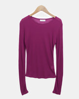 Tenon Tencel Layered Long Sleeve T-Shirt