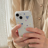 heart star gel hard case