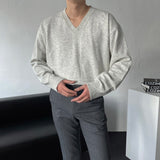 OW Premium Carine V-neck Cashmere Knitwear (4 colors)