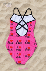 I Love Pink Monokini