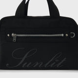 レタリングクロストートバッグ (Black)