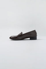 Glossy loafer_brown