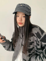 Belted point military cap(2c)