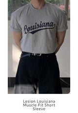 レスシオン ルイジアナ マッスルフィット ショートスリーブ Tシャツ