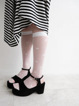 suede platform sandals