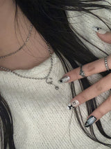 Vintage Star Twist Open Ring