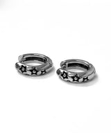 Bold Star One Touch Earring Piercing 2PCS