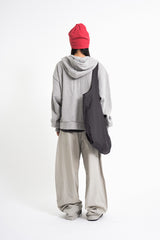 Brit light curved wide pants