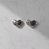 Olivia Heart Piercing - Silver