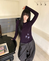 Eron Flower Long-Sleeve T-Shirt
