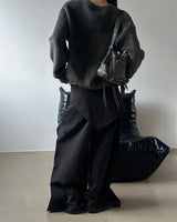 [Unisex] モヘアヘビーニット(2color)