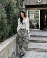 Pitt Vintage Utility Pocket Cargo Pants