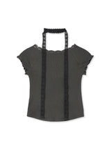 lace sc t (dark grey)