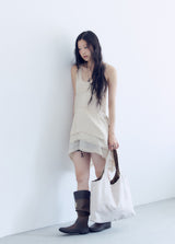 cobaltiny suede bag (beige)