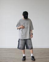 CROSS DYING HALF TEE