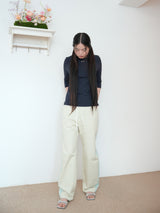 コンフィ 3/4スリーブT (NAVY)