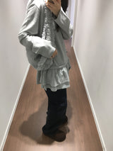 ソフトコーデュロイショルダーバッグ (3color)