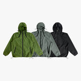 Rex cut line zipper windbreaker