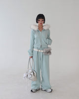 Cubic Purifying Hooded Zip-Up Jacket