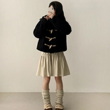 ルア コーデュロイ バンディング ミニスカート