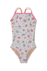 [April Kitty_ivory] One Piece Swimsuit