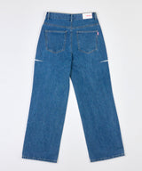 MP HALF CUTTING DENIM PANTS