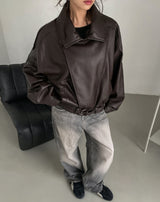 グレーッシュヴィンテージダメージデニムパンツ