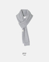 Cozy Warm Border Muffler Tie (4color)