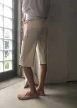 FOLDING REGULAR CAPRI PANTS