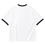 [Unisex] BASIC LINE RINGER T-SHIRT [WHITE]