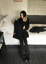  SIDE BUTTON STRAP CARDIGAN
