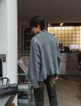 Scratcher Crop Damage Cardigan