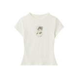 ラブリーベアクリームTシャツ 232519689