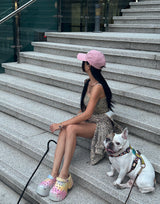 Light pink city ball cap