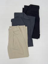[Summer ver.] Launer Pocket Two-Tuck Wide Slacks