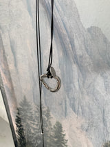 Nomad Ring Leather Necklace