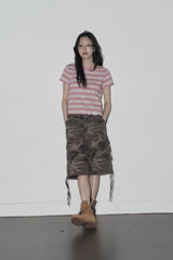 stripe t (pink)