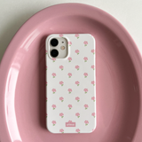ピンクローズハードグロッシースマホケース
