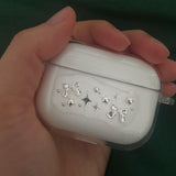 [MADE] Silver ribbon airpods case