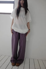 mute cotton pants (3c)