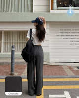 [MADE] ワンコーティングバンディングパンツ