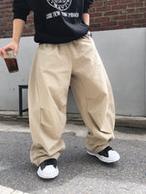 ノバピンタックワイドバルーンパンツ 3C