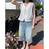 ナグル3/4カプリワイドパンツ