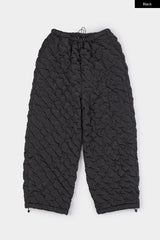 リップルキルティドパッディドパンツ