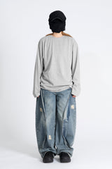 Daily レイヤード長袖Tシャツ