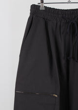 BIG WIDE ZIPPER PANTS