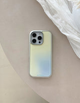 [MADE]レモンソーダ シルバー エポキシ iPhoneケース