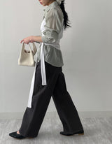 Ever See-through Two-way Loose Fit Shirt